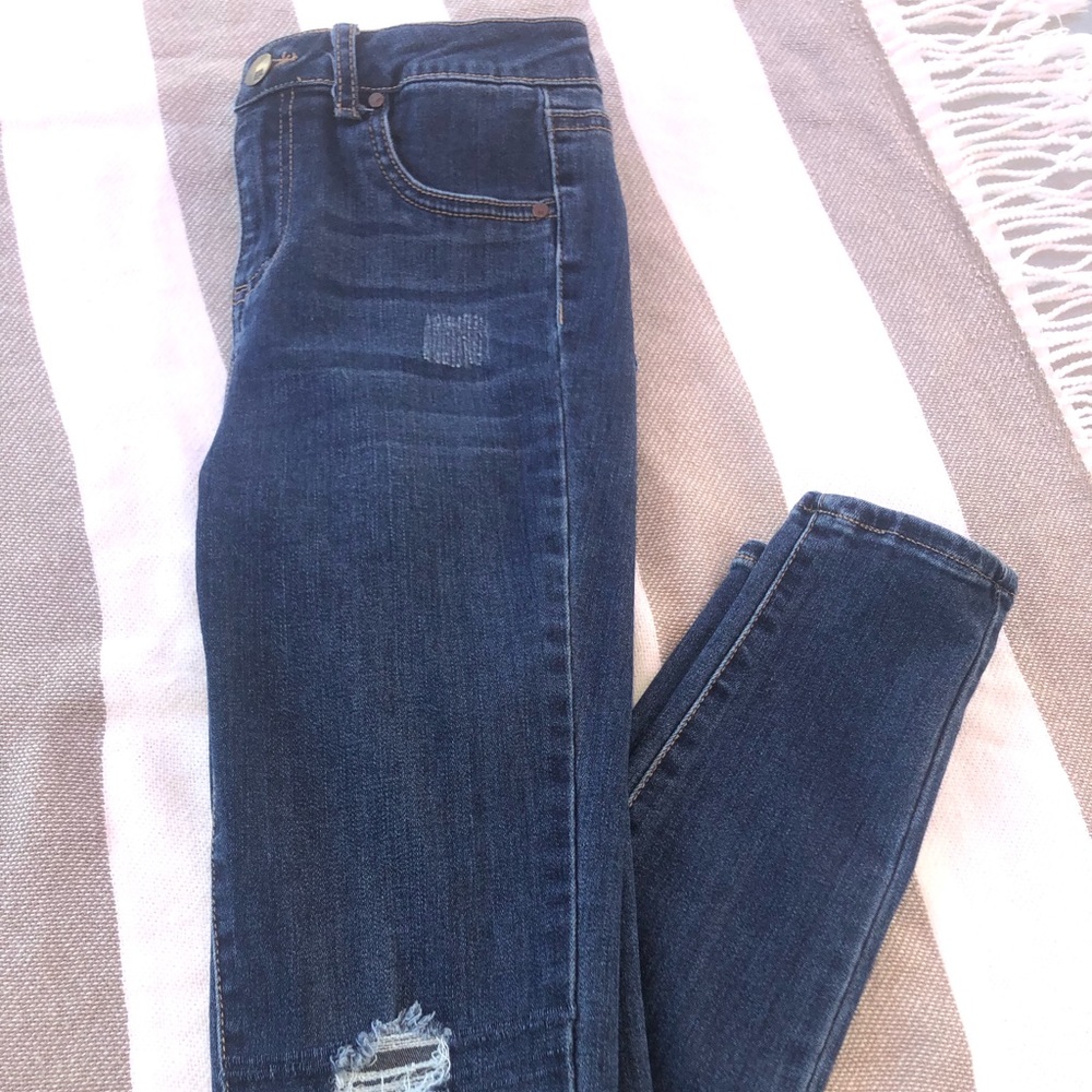 Dark blue jeans by RSQ